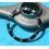 ROLEX INSERT GRADUE LUNETTE MONTRES 16800, 168000, 16610 SUBMARINER DATE & PERLE TRITIUM