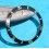 Rolex Vintage 90's Submariner date 16800, 168000, 16610 watches bezel Graduated Insert, Inlay