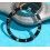 Rolex Sea Dweller 16660, 16600 genuine Mint Black Bezel Insert graduated watch Luminova dot