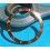 ROLEX INSERT GRADUE AVEC PATINE TROPICALE LUNETTE MONTRES 16800, 168000, 16610 SUBMARINER DATE