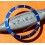 ROLEX RARE INSERT GRADUE LUNETTE BLEU MONTRE SUBMARINER DATE 16613, 16618, 16803, 16808 PERLE LUMINOVA