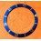 ROLEX RARE INSERT GRADUE LUNETTE BLEU MONTRE SUBMARINER DATE 16613, 16618, 16803, 16808 PERLE LUMINOVA