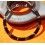 ROLEX RARE SUBMARINER INSERT DE LUNETTE MONTRES 5512, 1680, 5513, 1665 "BROWN" TROPICAL SLIM FONT VERSION