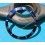 ROLEX RARE INSERT GRADUE LUNETTE BLEU MONTRE SUBMARINER DATE 16613, 16618, 16803, 16808 PERLE TRITIUM