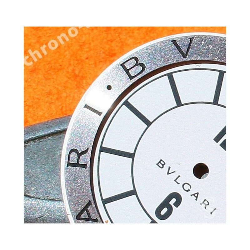 BULGARI Men's Bvlgari Solotempo SS White Silver Dial Wristwatch part for sale Ø30mm