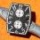 CADRAN AUTHENTIQUE MONTRES FRANCK MULLER LONG ISLAND chiffres couleur NOIR