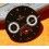 Cadran noir montres anciennes AQUASTAR Moonphase, Phases de Lune