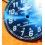 BREITLING ref A64050 CADRAN MONTRE Colt Ocean Quartz 500M-1650ft COULEUR BLEU METAL