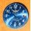 BREITLING ref A64050 CADRAN MONTRE Colt Ocean Quartz 500M-1650ft COULEUR BLEU METAL