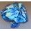 Genuine ROLEX Blue Silk Scarf Lenço Seda Schal Seide Seidentuch Sciarpa Seta 