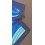Genuine ROLEX Blue Silk Scarf Lenço Seda Schal Seide Seidentuch Sciarpa Seta 