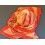 Foulard soie publicité montres ROLEX mode luxe Rose authentique
