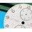IWC Rare Genuine OEM Watch part Bitons Silver Dial Models Portuguese chronograph Automatic for sale