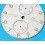 IWC Rare Genuine OEM Watch part Bitons Silver Dial Models Portuguese chronograph Automatic for sale