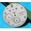 Rare Watch Dial part Vacheron Constantin Malte Dual Time Regulator Mens Watch Model 42005/000g-8900