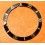 Rolex 90's Used Black Submariner Date Tutone 16803, 16613, 16808, 16618 Watch Bezel Graduated Luminova Insert Part