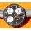 Breitling Cadran Montre chronomat Grande Date couleur Noir Valjoux à restaurer