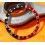 ROLEX INSERT GRADUE 24H DE LUNETTE MONTRES GMT MASTER 16700, 16710, 16760 FAT LADY FADED COKE