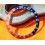 ROLEX 90's FADED ROUGE & BLEU INSERT SERIFS GRADUE 24H LUNETTE MONTRES GMT MASTER 16700, 16710, 16760 COULEUR PEPSI