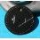 IWC Rare Genuine OEM Watch part horology Quartz Black Mat Dial for sale