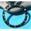ROLEX 90's ALL BLACK NOIR INSERT GRADUE 24H LUNETTE MONTRES GMT MASTER 16700, 16710, 16760