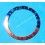 ROLEX 90's FADED ROUGE & BLEU INSERT GRADUE 24H LUNETTE MONTRES GMT MASTER 16700, 16710, 16760 COULEUR PEPSI