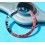 ROLEX INSERT GRADUE 24H DE LUNETTE MONTRES GMT MASTER 16700, 16710, 16760 FAT LADY FADED FAT FONT SERIFS COULEUR COKE