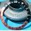 ROLEX INSERT GRADUE 24H DE LUNETTE MONTRES GMT MASTER 16700, 16710, 16760 FAT LADY FADED FAT FONT SERIFS COULEUR COKE