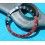 ROLEX INSERT GRADUE 24H DE LUNETTE MONTRES GMT MASTER 16700, 16710, 16760 FAT LADY FADED FAT FONT SERIFS COULEUR COKE