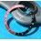 ROLEX INSERT GRADUE 24H DE LUNETTE MONTRES GMT MASTER 16700, 16710, 16760 FAT LADY FADED FAT FONT SERIFS COULEUR COKE
