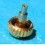 ROLEX RARE VINTAGE & RARE COURONNE MONTRES ROLEX OYSTER OR JAUNE Ø5.30mm Twinlock ref 24-480-8