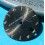 OMEGA PREOWNED WATCH BLACK DIAL SWISS STEEL WATCH Ø28mm