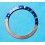 Rolex GMT Master watch Faded PEPSI Blue & Pink Red color S/S 16700, 16710, 16760 Bezel 24H Serifs Insert Part