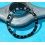 Rolex GMT Master All Black watch Black color S/S 16700, 16710, 16760 Bezel 24H Insert Serifs Part