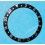 ROLEX 90's ALL BLACK NOIR INSERT SERIFS GRADUE 24H LUNETTE MONTRES GMT MASTER 16700, 16710, 16760