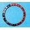 ROLEX INSERT GRADUE 24H DE LUNETTE MONTRES GMT MASTER 16700, 16710, 16760 FAT LADY FADED FAT FONT SERIFS COULEUR COKE