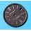 Bulgari Aluminium Watch part Black Dial Diagono Gents Wristwatch AL38TA