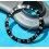 ROLEX VINTAGE INSERT COULEUR NOIRE ALL BLACK GRADUE 24H MONTRES VINTAGES GMT MASTER 16750, 1675
