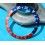 Rolex GMT Master watch Sexy Faded PEPSI Blue & Pink Red color S/S 16700, 16710, 16760 Bezel 24H Insert Part