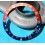 Rolex GMT Master watch Sexy Faded PEPSI Blue & Pink Red color S/S 16700, 16710, 16760 Bezel 24H Insert Part