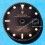 ROLEX RARE SUBMARINER DATE TROPICAL GILT EXOTIC WATCH DIAL PART 16808, 16803, 16613, 16618