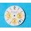 BULGARI RARE WHITE TUTONE WATCH DIAL PART CHRONOGRAPH TUTONE DIAGONO AUTOMATIC