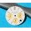 BULGARI RARE WHITE TUTONE WATCH DIAL PART CHRONOGRAPH TUTONE DIAGONO AUTOMATIC