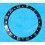 ROLEX 90's ALL BLACK NOIR INSERT SERIFS GRADUE 24H LUNETTE MONTRES GMT MASTER 16700, 16710, 16760