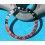 ROLEX INSERT GRADUE 24H DE LUNETTE MONTRES GMT MASTER 16700, 16710, 16760 FAT LADY FADED FAT FONT COULEUR COKE