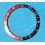 Rolex Graduated Faded Fat Font 24H bezel watch Insert GMT Master II 16710, 16700, 16760 Sofia Loren, Fat Lady