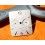 Cadran montres Girard Perregaux chronograph carré beige et chiffres arabes Index Bâtons