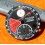 TUDOR GENEVE Authentique & Rare Cadran NOIR & ROUGE de montres e sports hommes ICONAUT ref 20400-95010