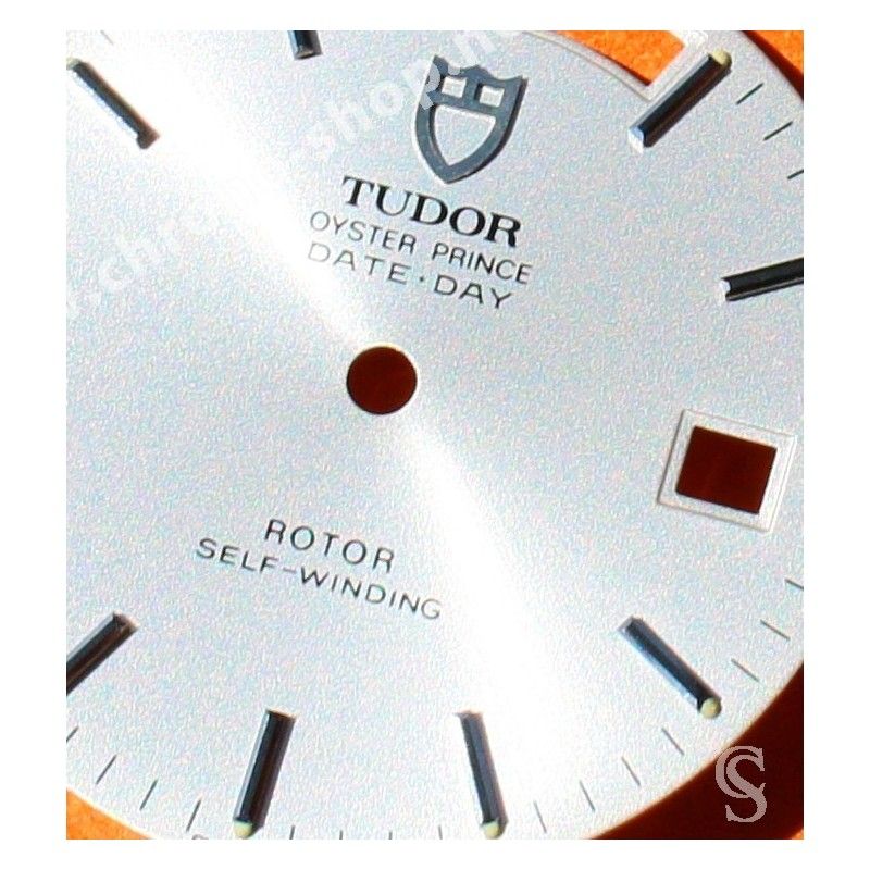 Cadran Tudor Argenté « Oyster Prince » Pour Modèle 7987 - Pièce Détachée Horlogerie - Occasion Parfait État