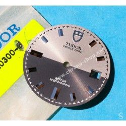 TUDOR Authentique & Rare Vintage Cadran Bicolore ARGENT de montres PRINCE DATE Rotor SELF-WINDING 21010